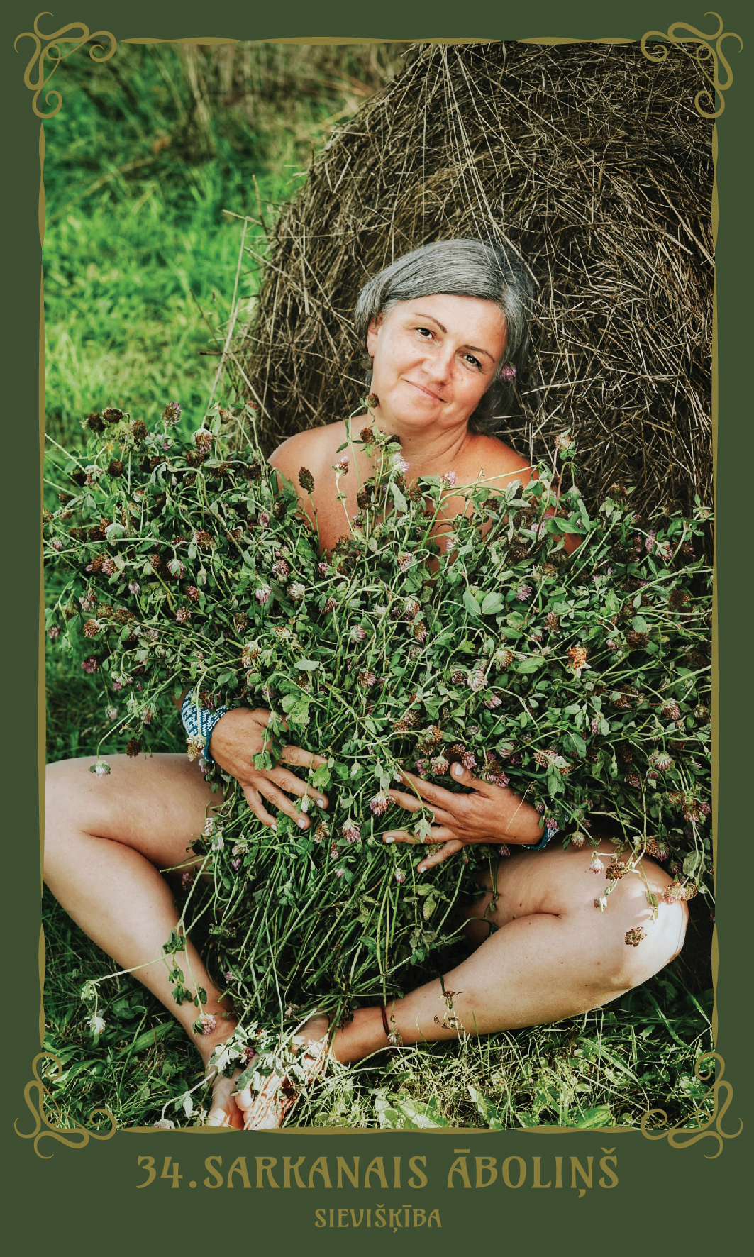 34.Sarkanais āboliņš. Sievišķība.